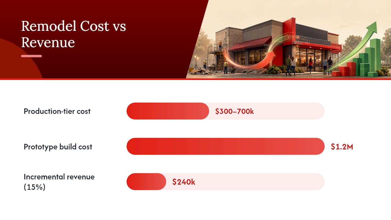 How Do You Calculate Expected ROI on a Wendy's Remodel? — overview diagram
